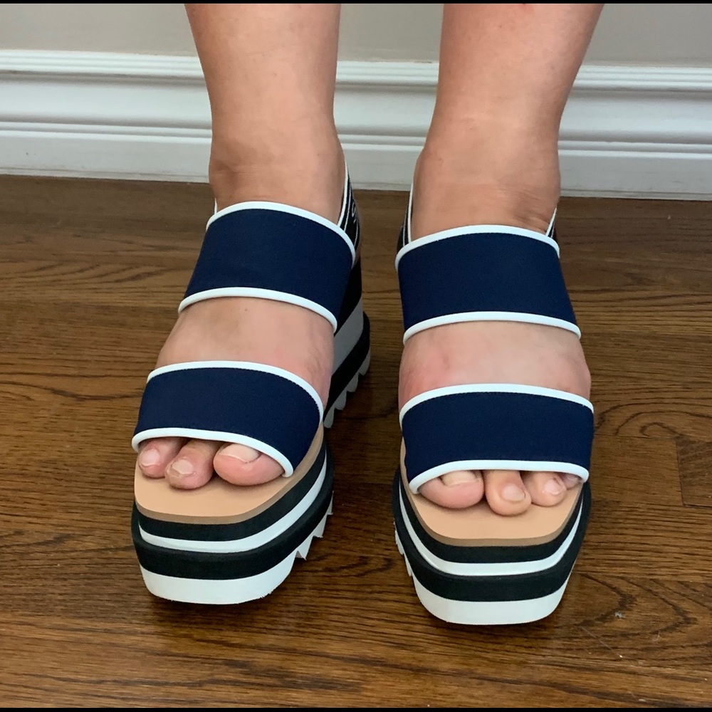 Stella McCartney NWOT platform slingback Sneak - Picture 15 of 16